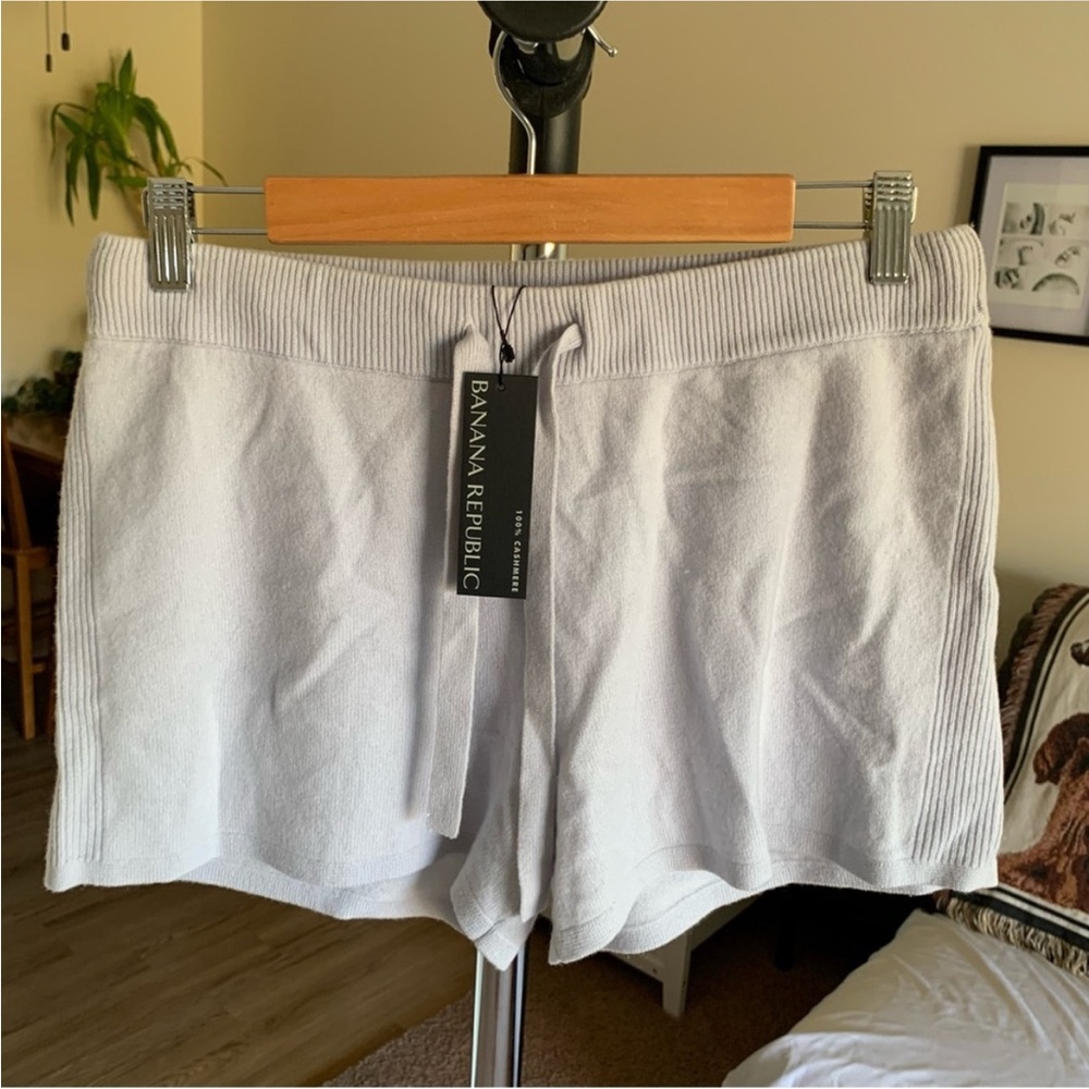 Banana Republic 100% Cashmere Shorts NWT